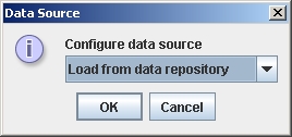 Figure 3: Configuration of data source